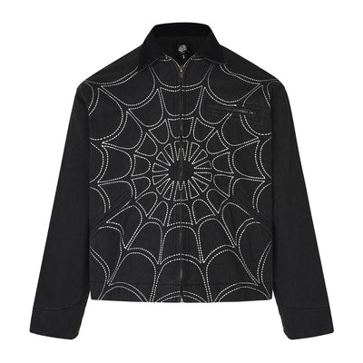 Dazzling Spider Web Jacket Korean Street Fashion Jacket By R69 Shop Online at OH Vault