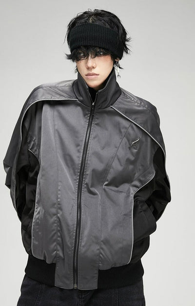 Metallic Mist Jacket Korean Street Fashion Jacket By Cro World Shop Online at OH Vault