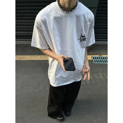 Thorn Graphic T-Shirt Korean Street Fashion T-Shirt By MaxDstr Shop Online at OH Vault
