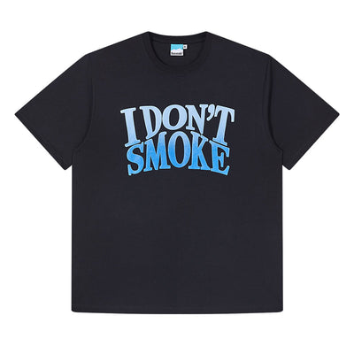 Gradient Logo T-Shirt Korean Street Fashion T-Shirt By Donsmoke Shop Online at OH Vault