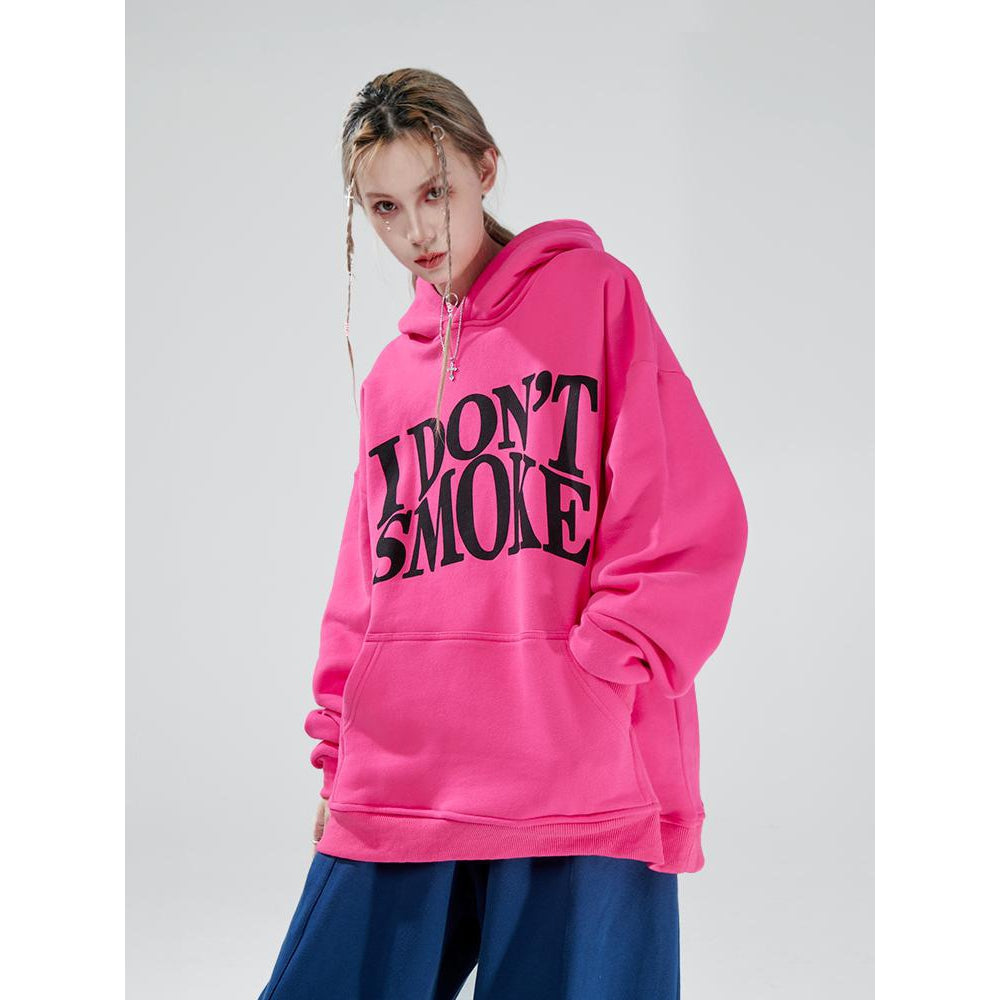 Standard Logo Hoodie Korean Street Fashion Hoodie By Donsmoke Shop Online at OH Vault