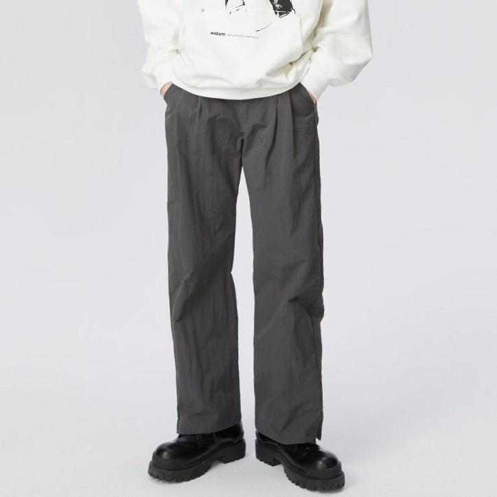 Casual Plicated Trousers Korean Street Fashion Pants By Kreate Shop Online at OH Vault