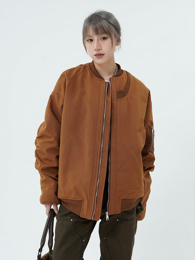 Classic Zip-Up Jacket Korean Street Fashion Jacket By Made Extreme Shop Online at OH Vault
