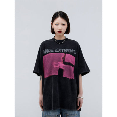 Figure Glitters T-Shirt Korean Street Fashion T-Shirt By Made Extreme Shop Online at OH Vault