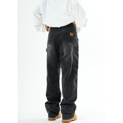 Flared Leg Cargo Pants Korean Street Fashion Pants By Made Extreme Shop Online at OH Vault