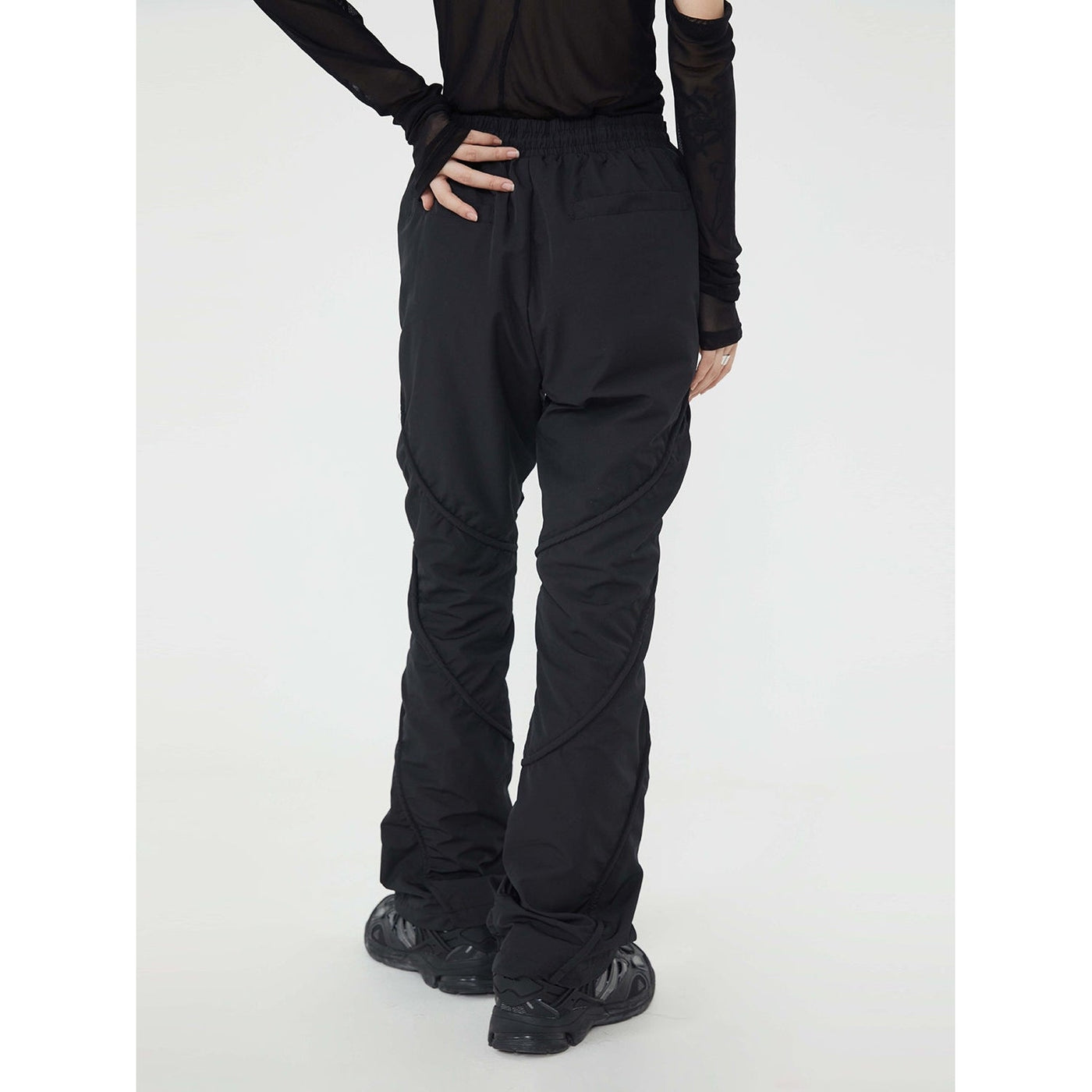 Made Extreme Straight Cut trousers Korean Street Fashion Pants By Made Extreme Shop Online at OH Vault