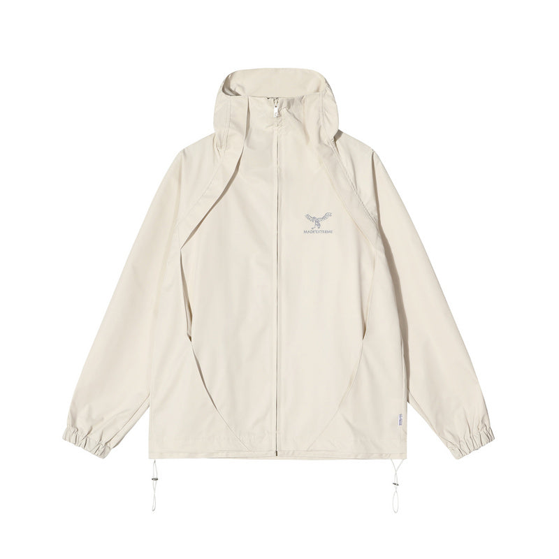 ジャケット・アウター WORK JACKET - TWIST YARN OX Zipper Closed Neck WindbreakerJacket