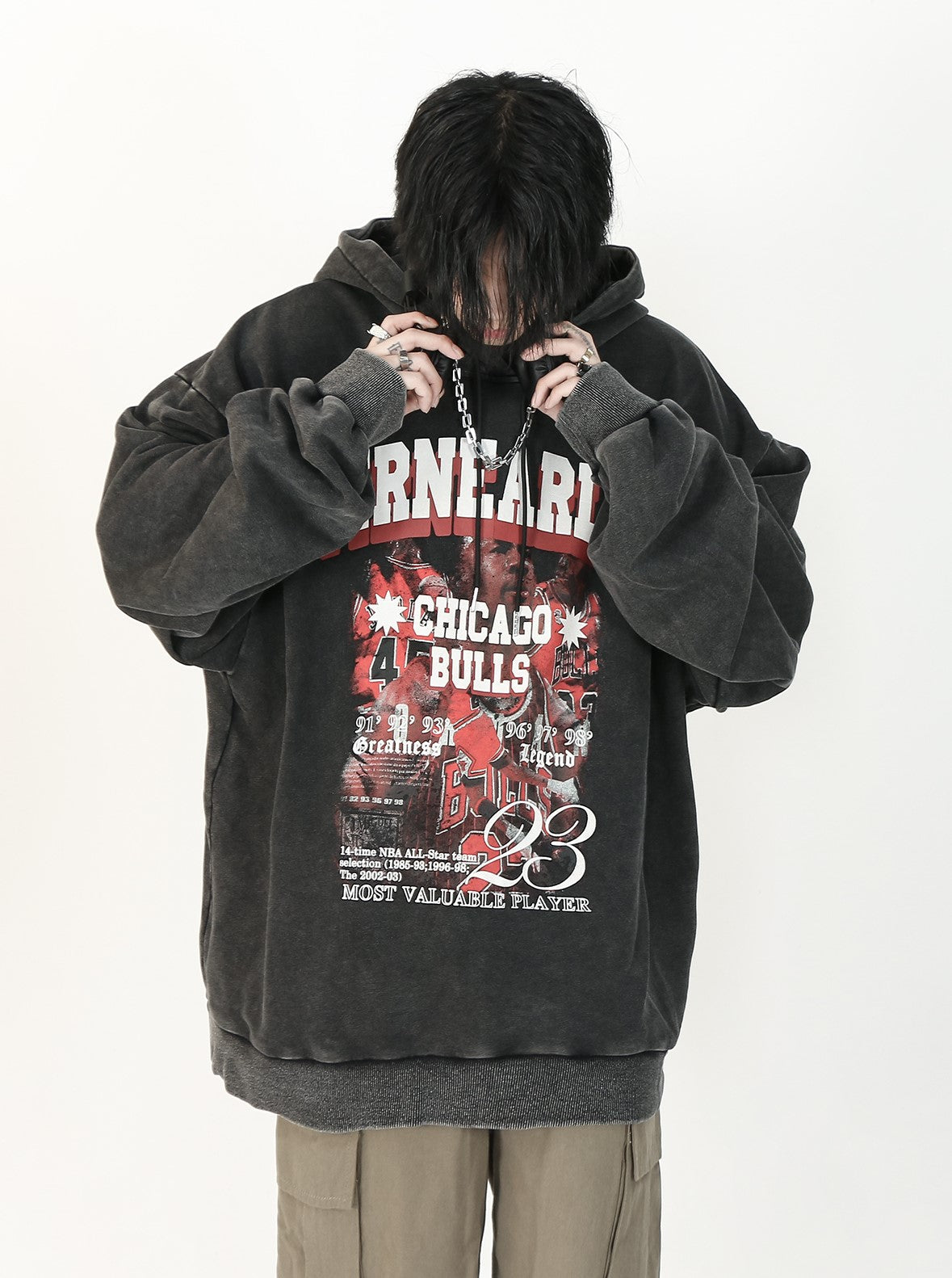 Retro Loose Washed Hoodie Korean Street Fashion Hoodie By Mr Nearly Shop Online at OH Vault