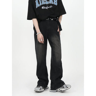 Mr. Nearly Cool Cut Jeans Korean Street Fashion Jeans By Mr Nearly Shop Online at OH Vault
