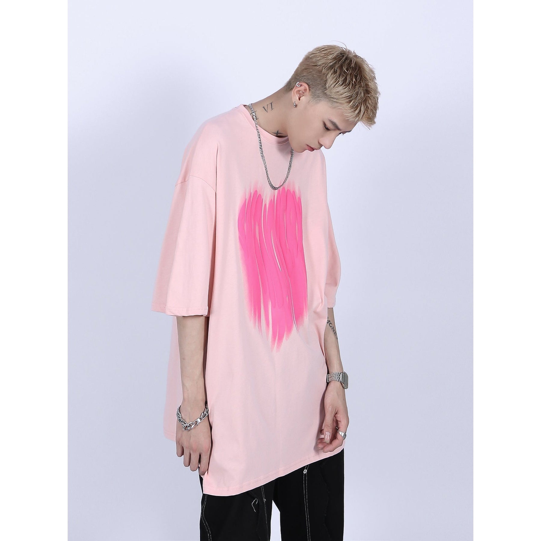 Mr. Nearly Faded Letters T-Shirt