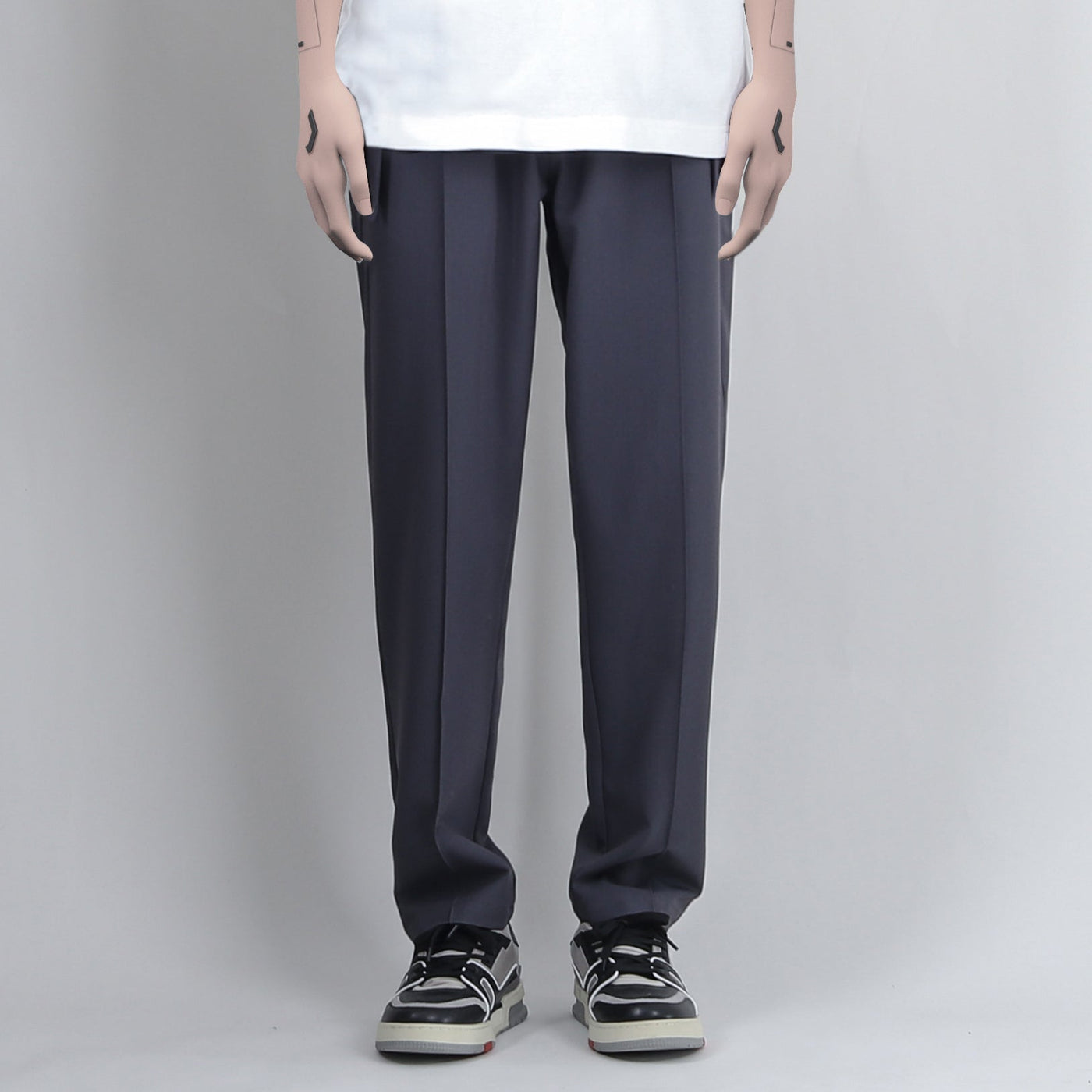 Relaxed Fit Pants Korean Street Fashion Pants By Perdu Shop Online at OH Vault