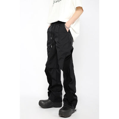 Bunched Detail Cargo Pants Korean Street Fashion Pants By Poikilotherm Shop Online at OH Vault