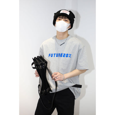 Future 20% T-Shirt Korean Street Fashion T-Shirt By Poikilotherm Shop Online at OH Vault