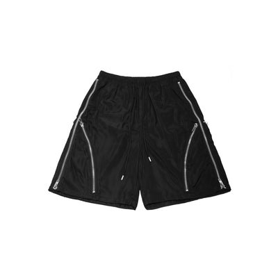 Zigzag Zips Shorts Korean Street Fashion Shorts By Poikilotherm Shop Online at OH Vault